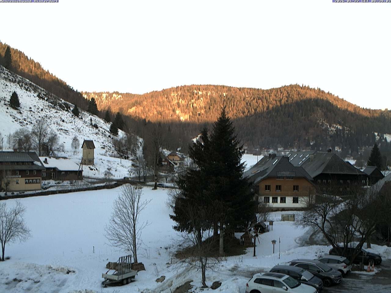Archiv Foto Webcam Menzenschwand: Hinterdorf