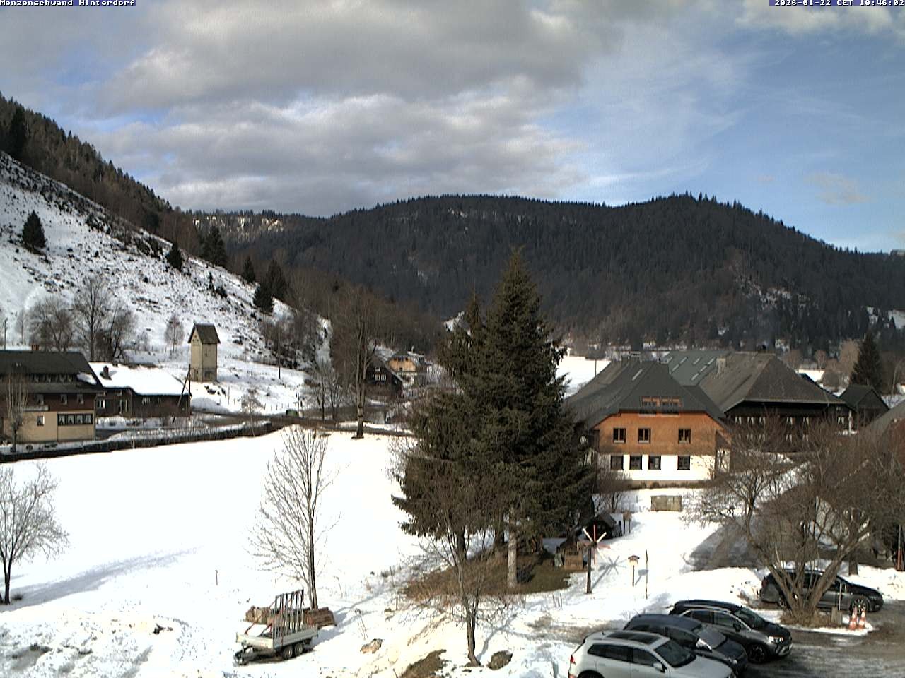 Archiv Foto Webcam Menzenschwand: Hinterdorf