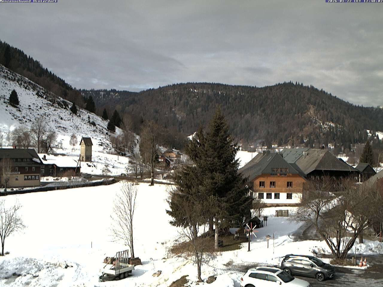Archiv Foto Webcam Menzenschwand: Hinterdorf