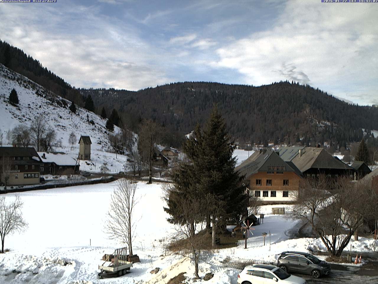 Archiv Foto Webcam Menzenschwand: Hinterdorf