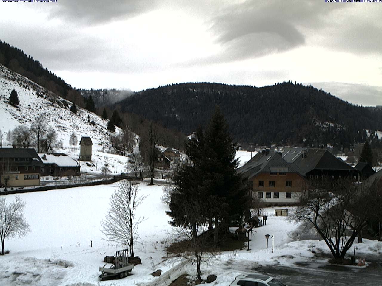 Archiv Foto Webcam Menzenschwand: Hinterdorf