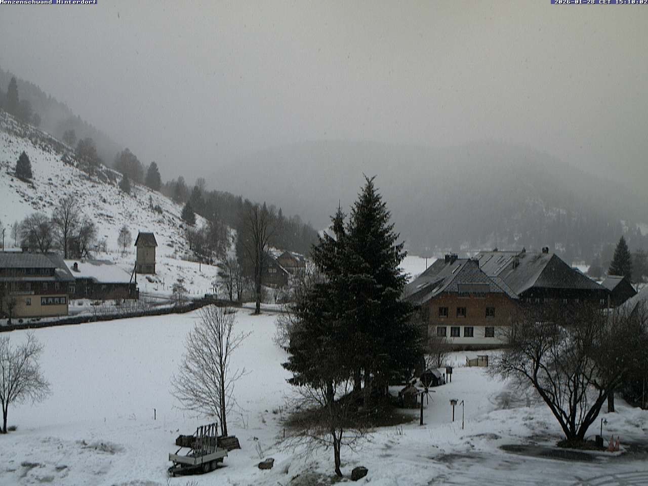Archiv Foto Webcam Menzenschwand: Hinterdorf
