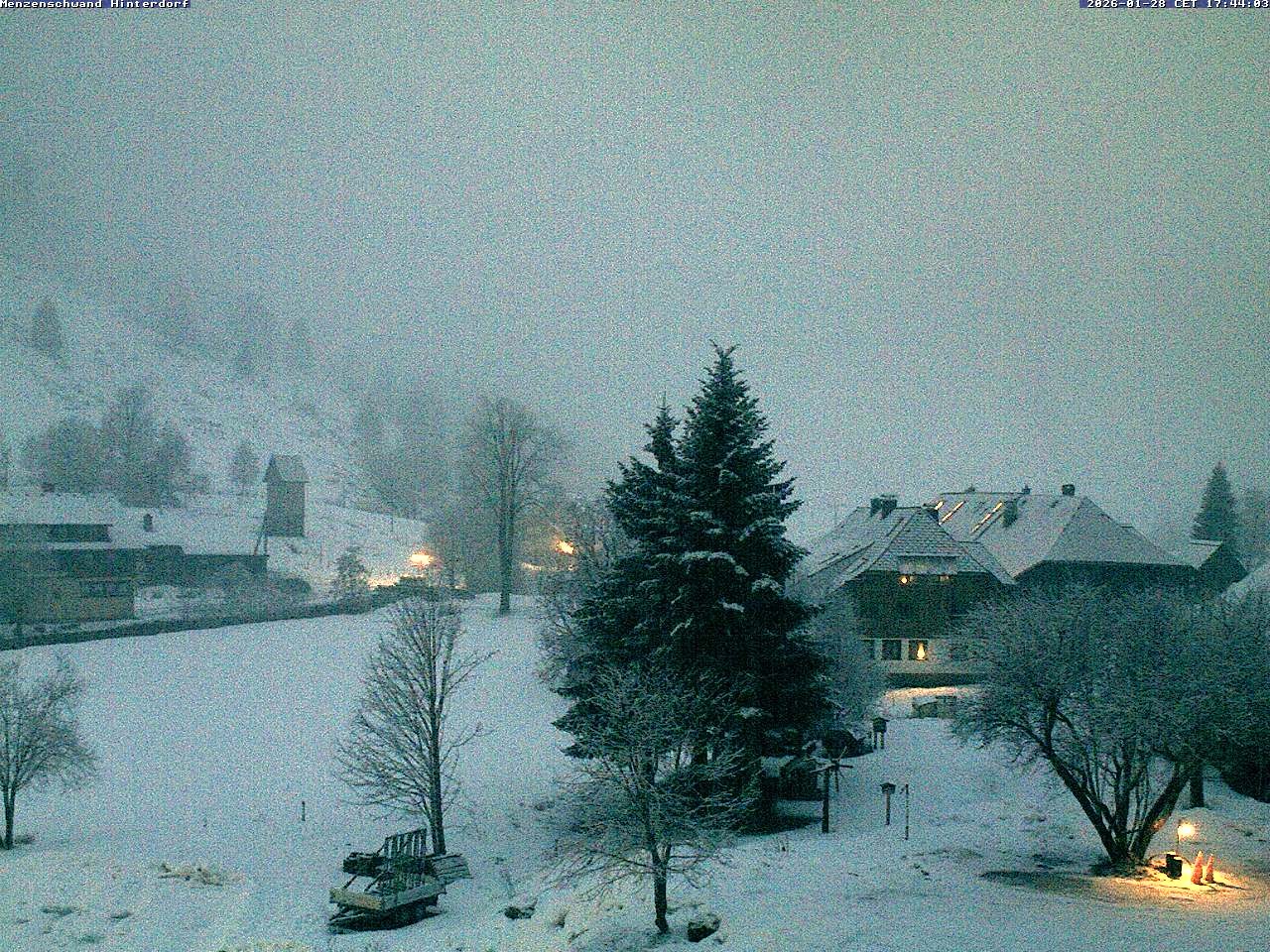 Archiv Foto Webcam Menzenschwand: Hinterdorf