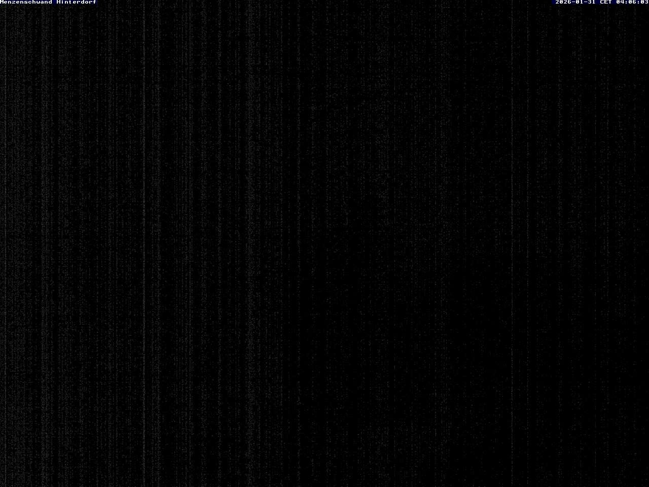 Archived image Webcam Menzenschwand (Hinterdorf)