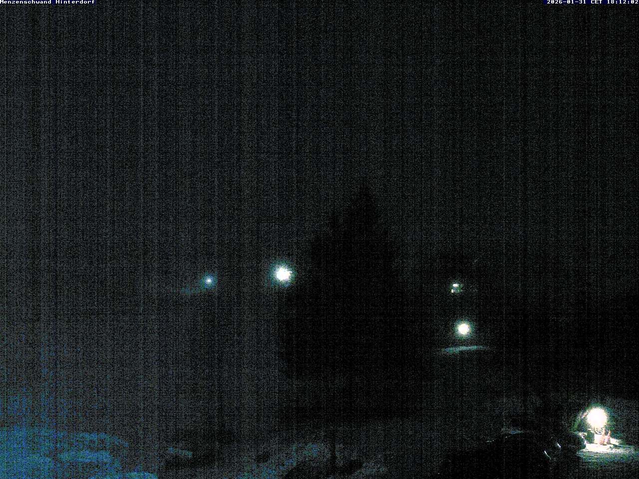 Archived image Webcam Menzenschwand (Hinterdorf)