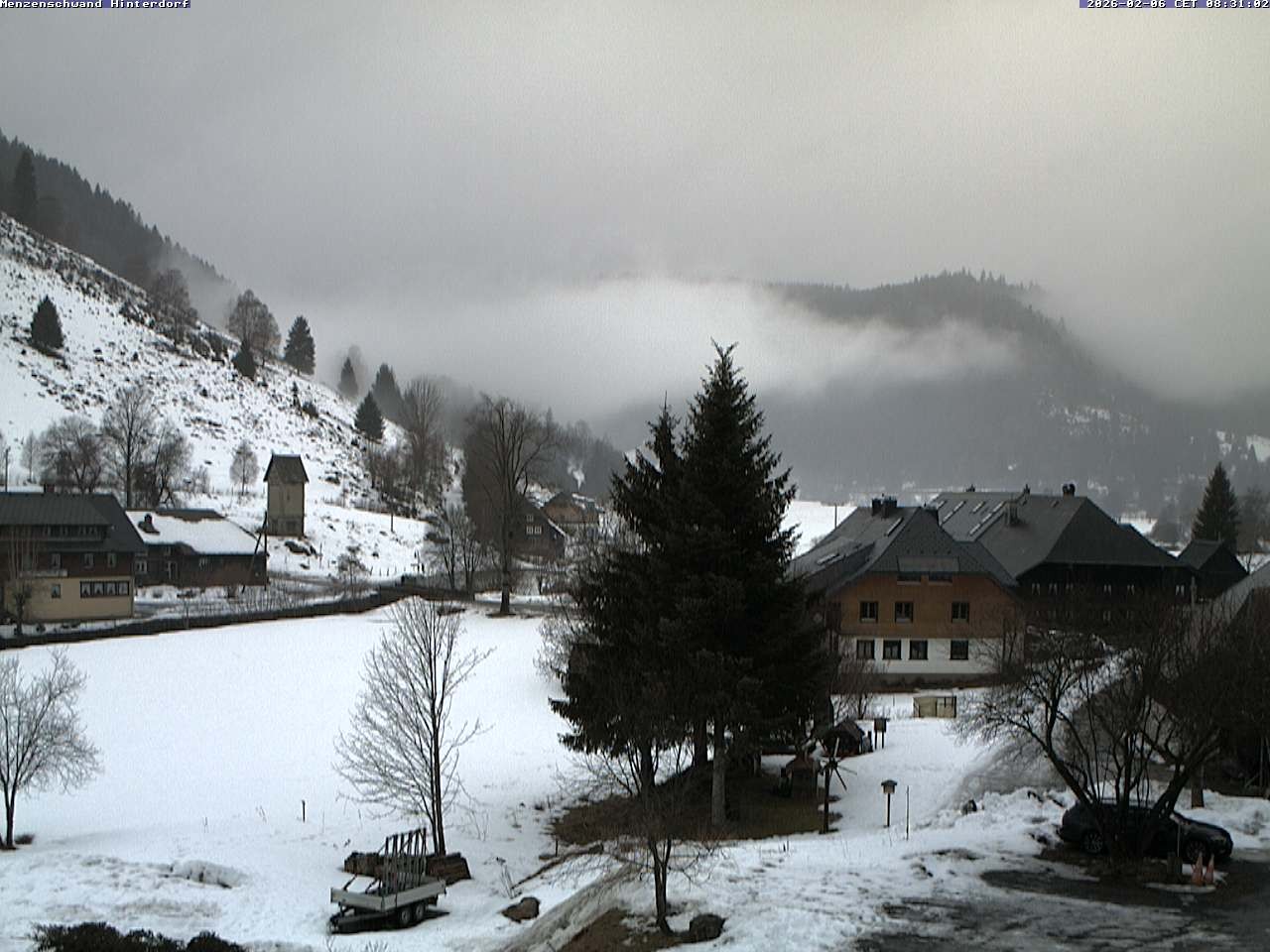 Archiv Foto Webcam Menzenschwand: Hinterdorf