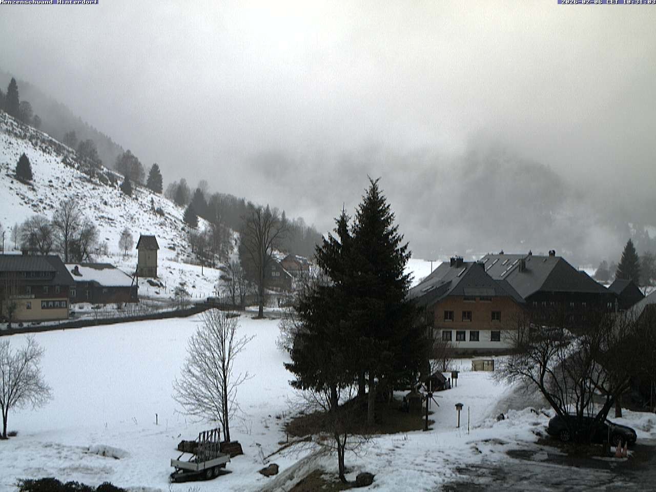 Archiv Foto Webcam Menzenschwand: Hinterdorf