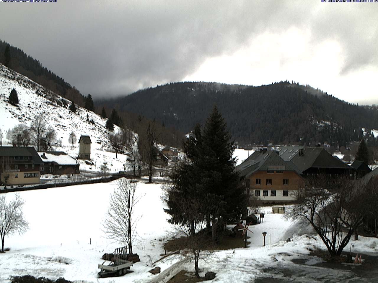Archiv Foto Webcam Menzenschwand: Hinterdorf