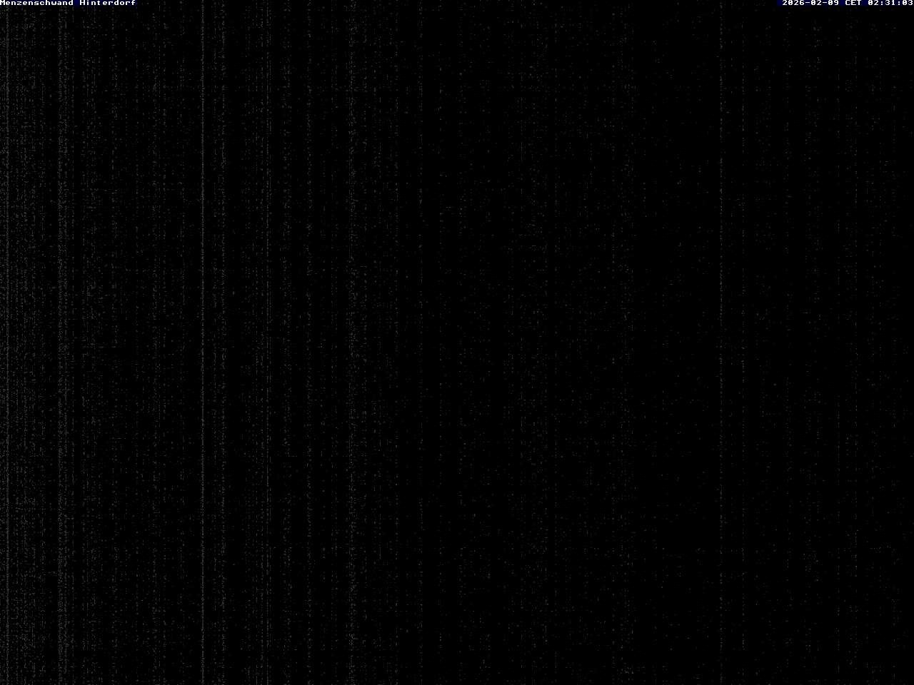 Archived image Webcam Menzenschwand (Hinterdorf)