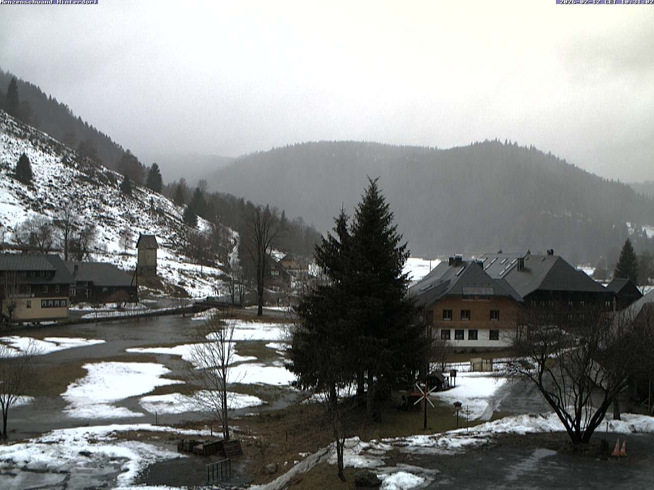 Archiv Foto Webcam Menzenschwand: Hinterdorf