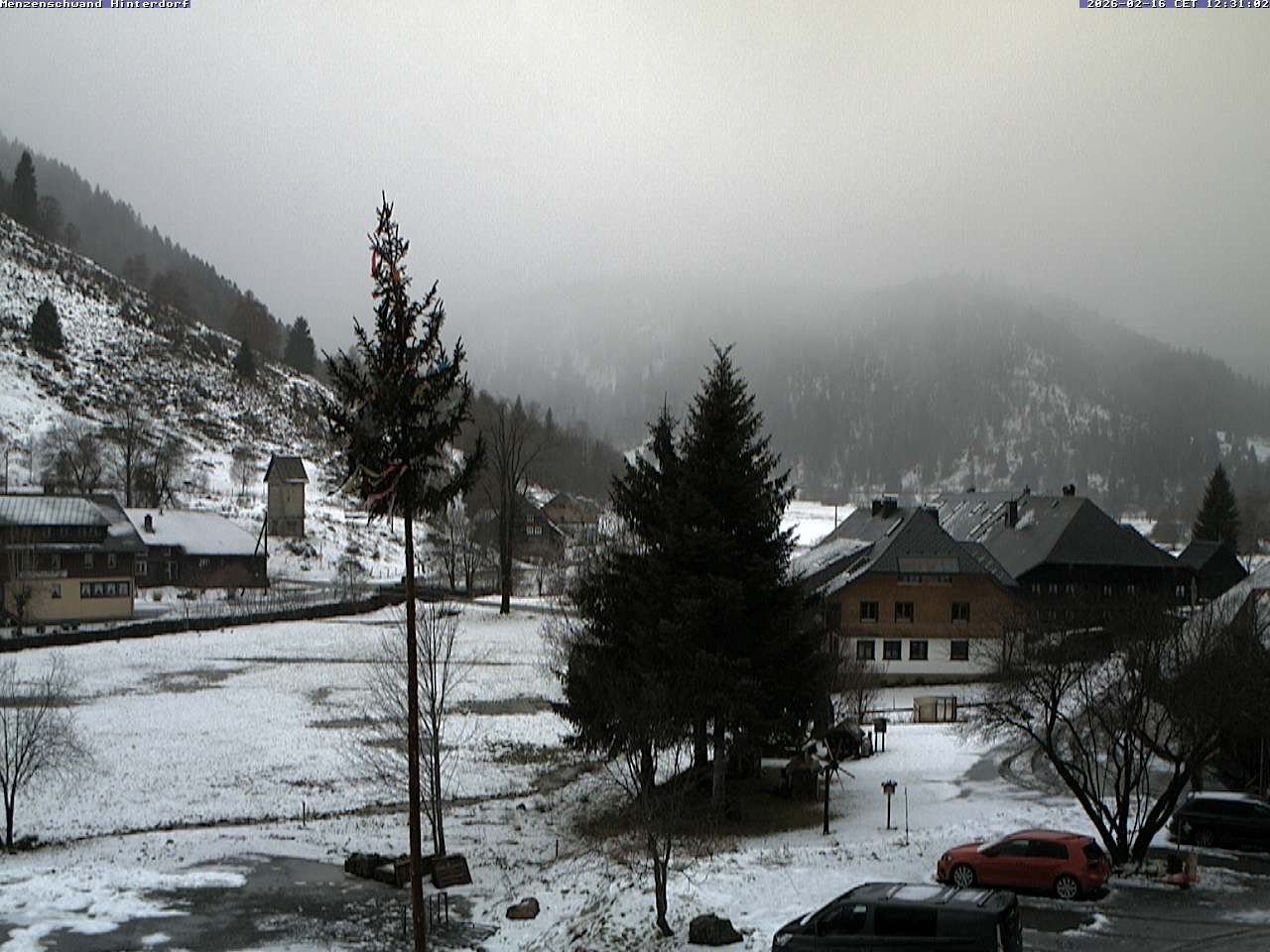 Archiv Foto Webcam Menzenschwand: Hinterdorf