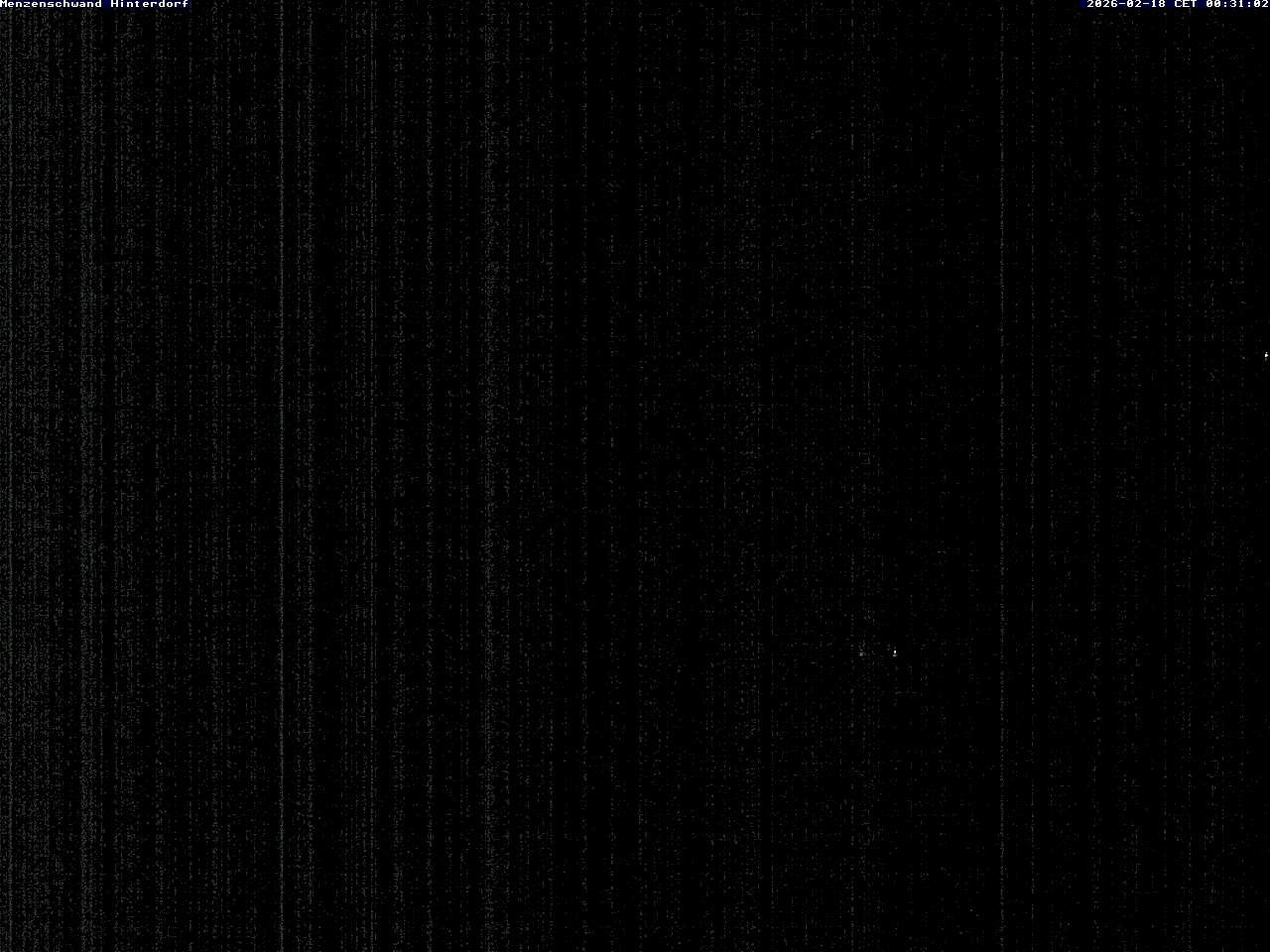 Archived image Webcam Menzenschwand (Hinterdorf)