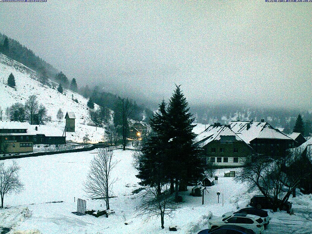 Archiv Foto Webcam Menzenschwand: Hinterdorf