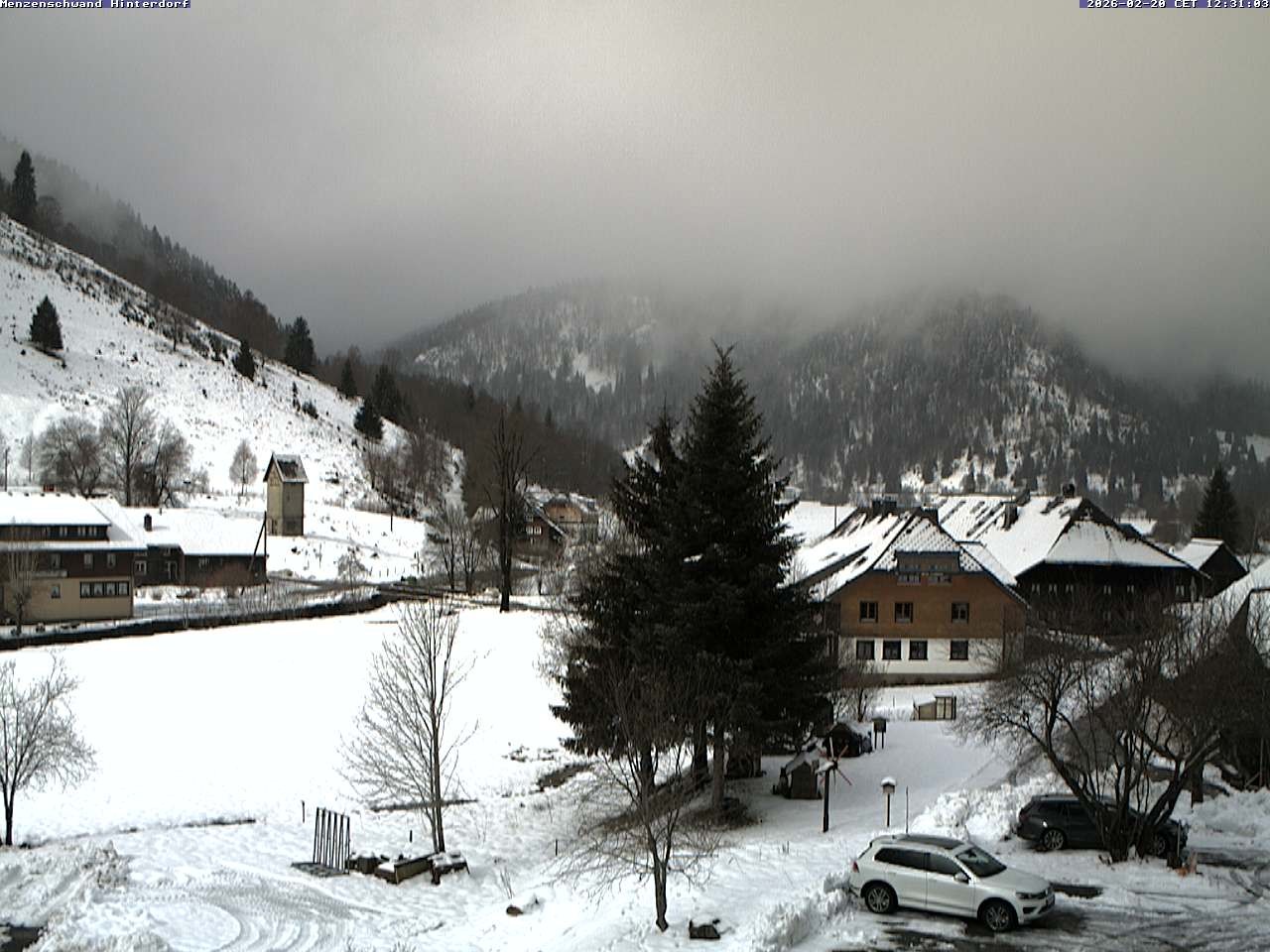 Archiv Foto Webcam Menzenschwand: Hinterdorf