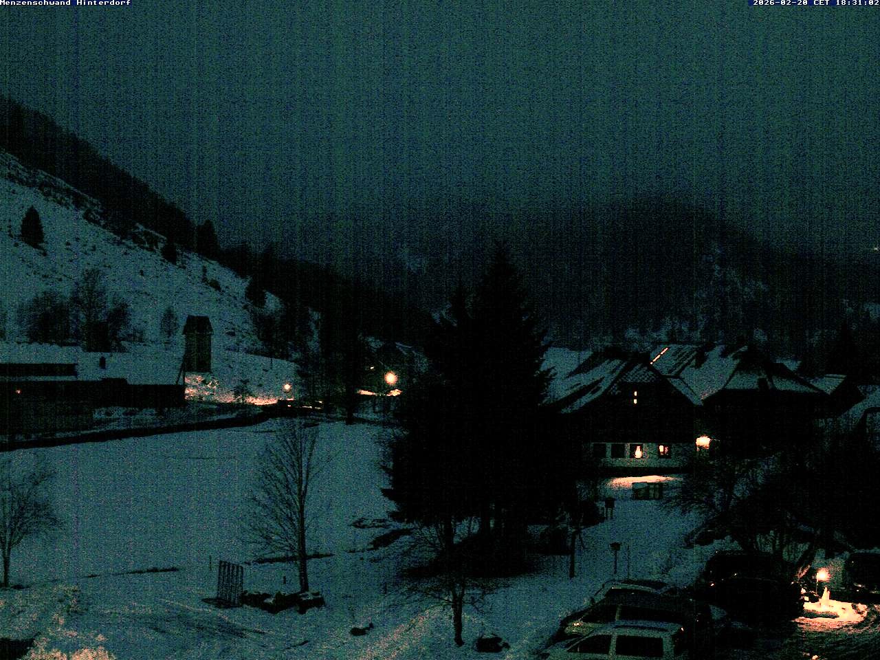 Archiv Foto Webcam Menzenschwand: Hinterdorf