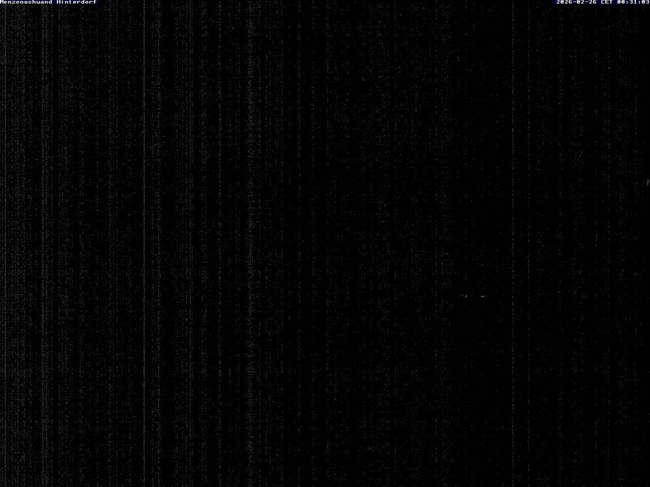 Archiv Foto Webcam Menzenschwand: Hinterdorf