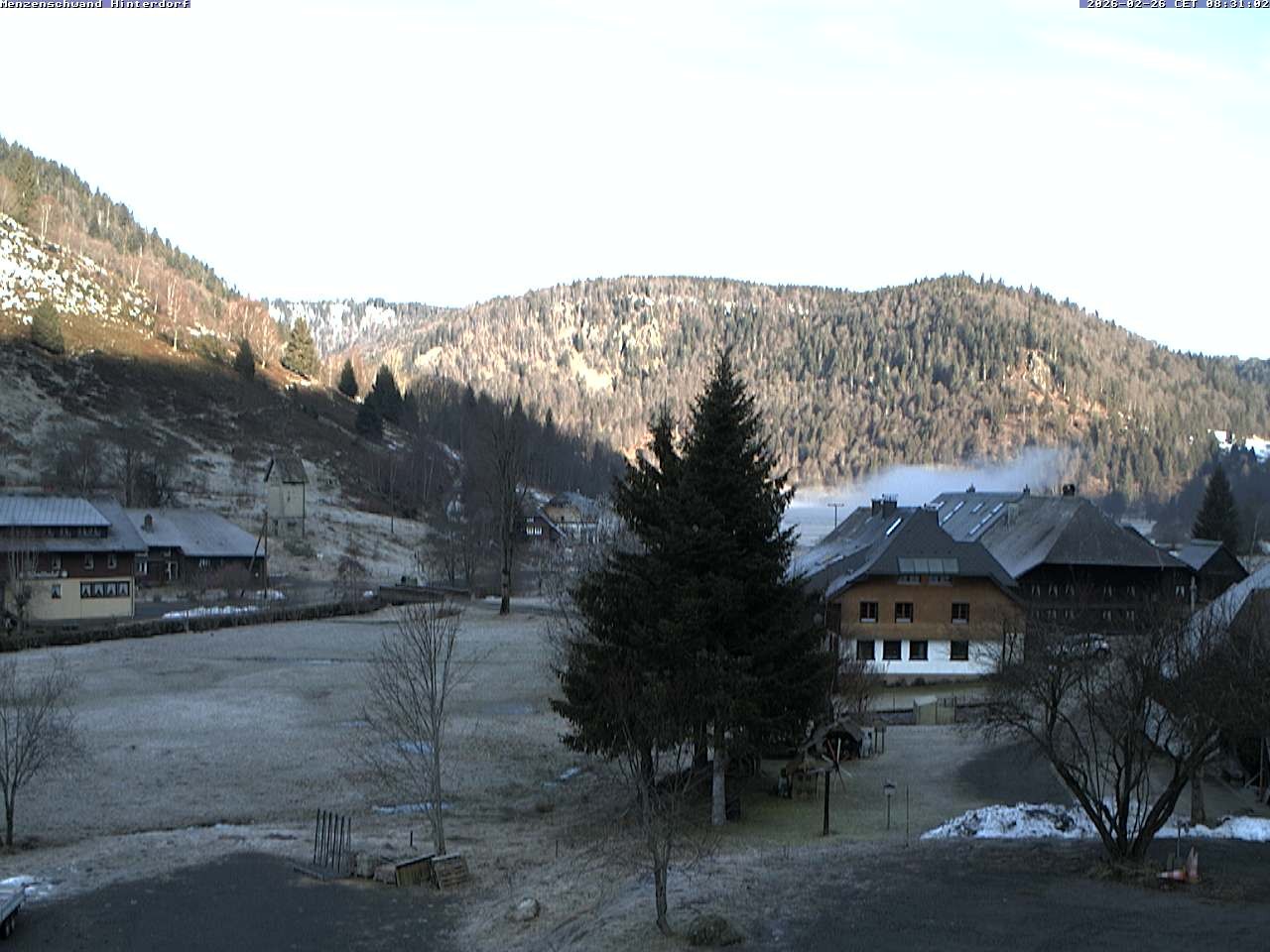 Archiv Foto Webcam Menzenschwand: Hinterdorf