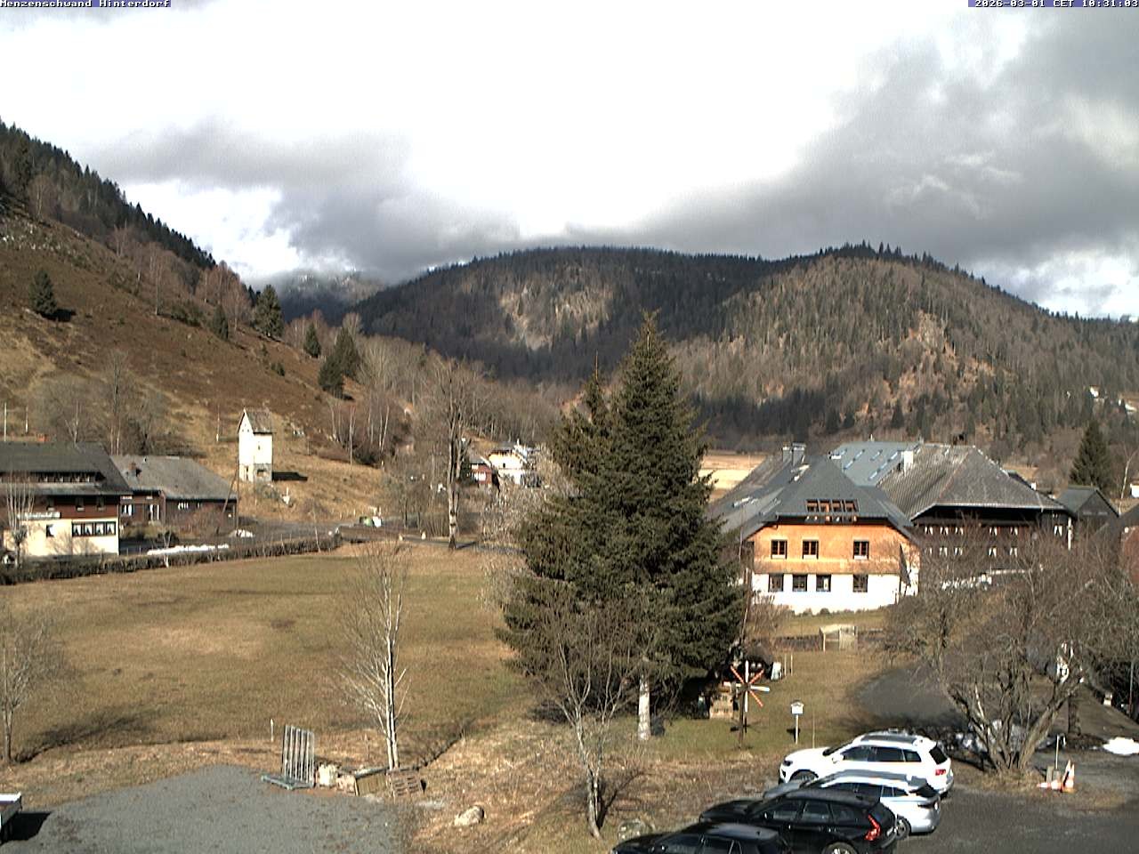 Archiv Foto Webcam Menzenschwand: Hinterdorf
