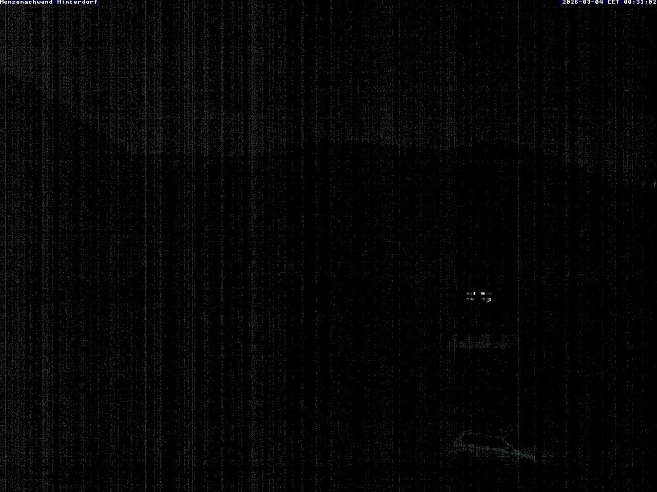 Archived image Webcam Menzenschwand (Hinterdorf)