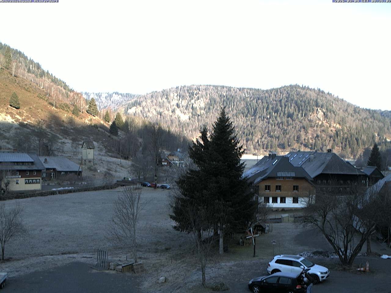 Archived image Webcam Menzenschwand (Hinterdorf)