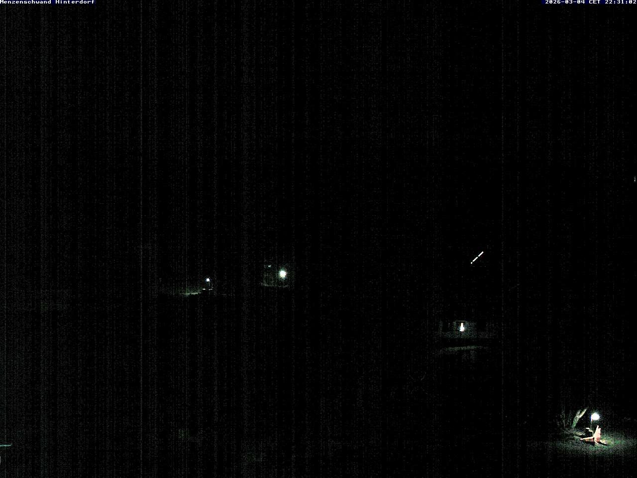 Archived image Webcam Menzenschwand (Hinterdorf)