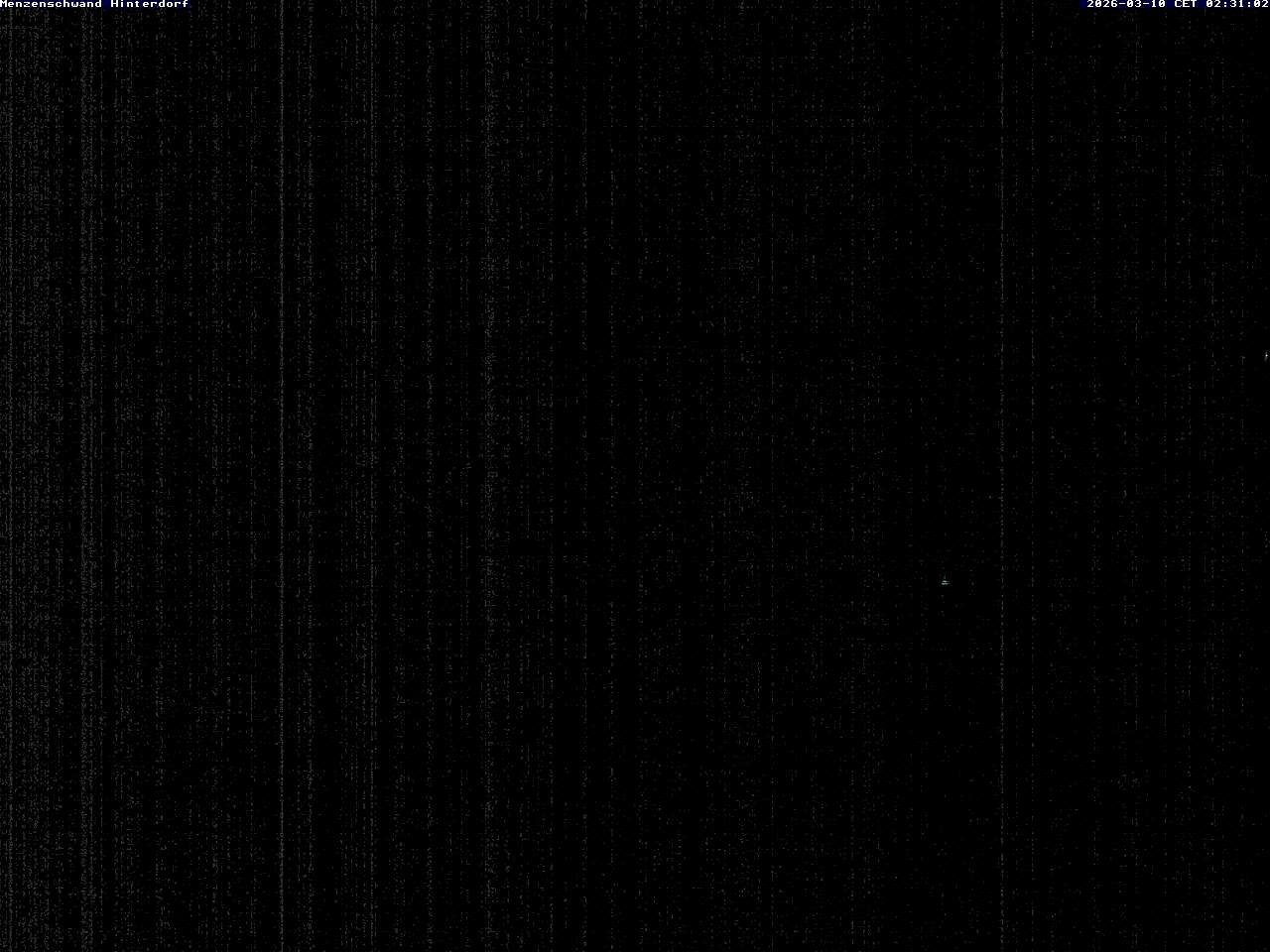 Archived image Webcam Menzenschwand (Hinterdorf)