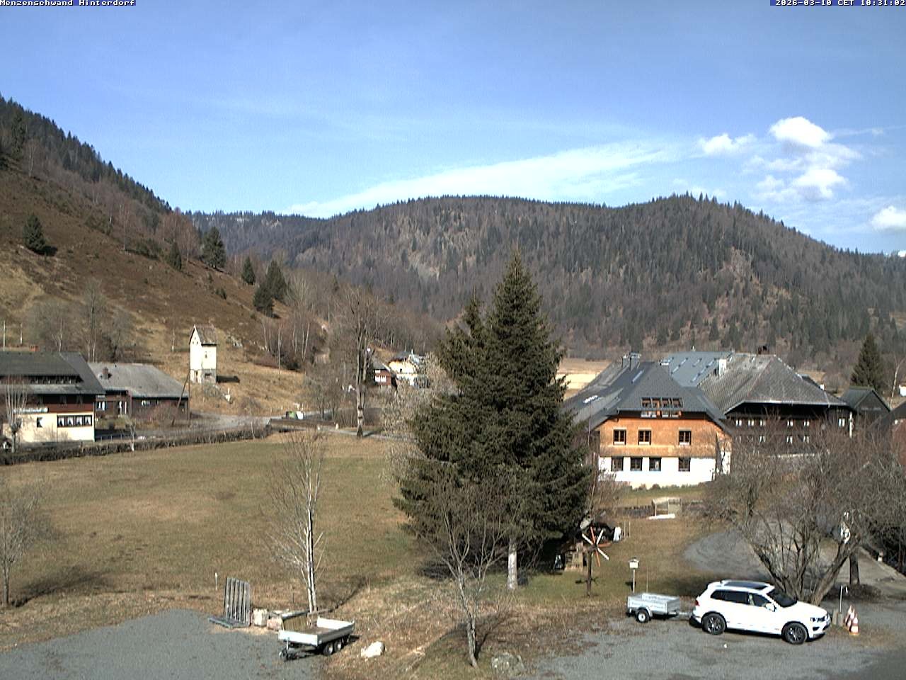 Archiv Foto Webcam Menzenschwand: Hinterdorf