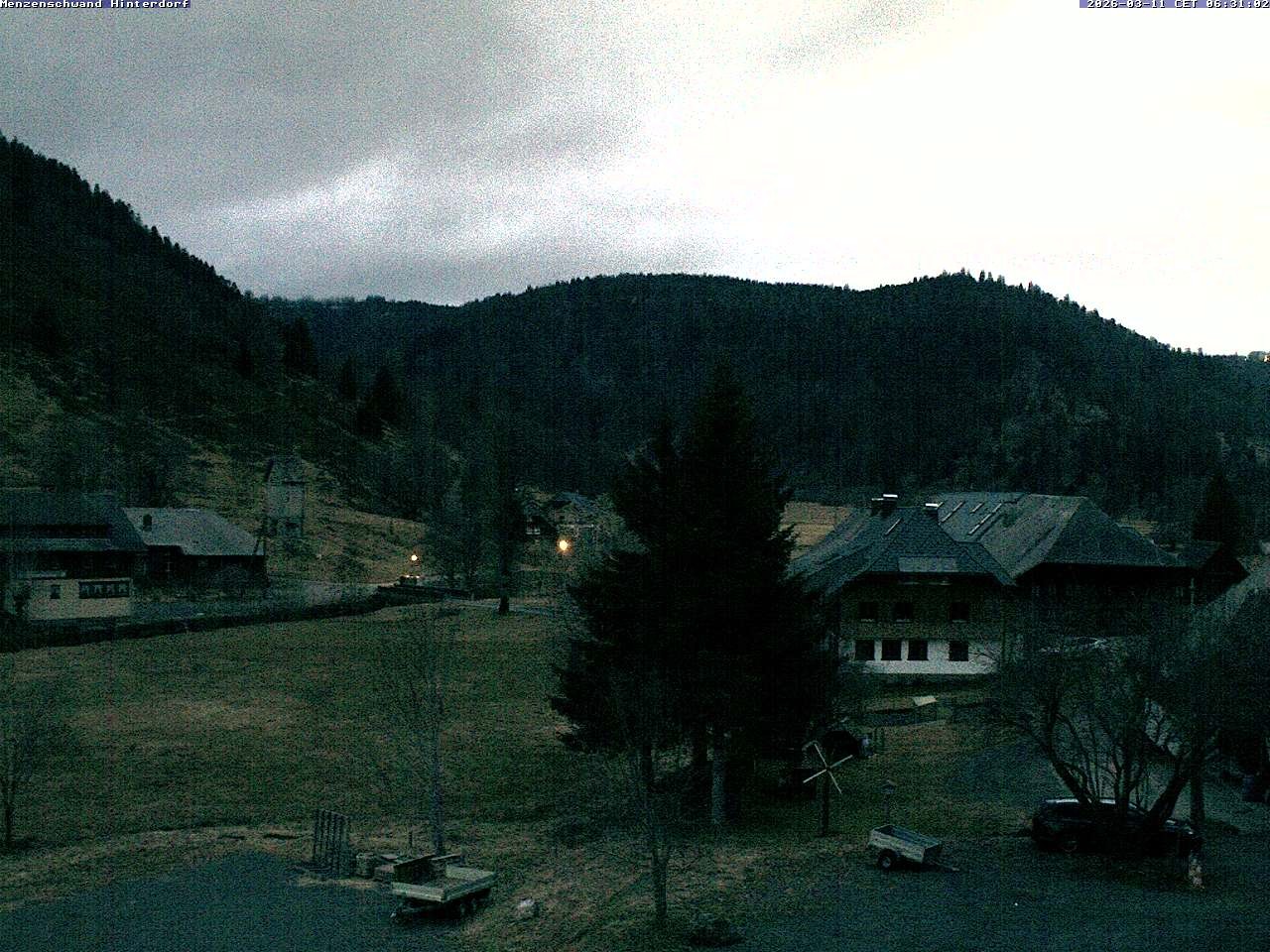 Archived image Webcam Menzenschwand (Hinterdorf)