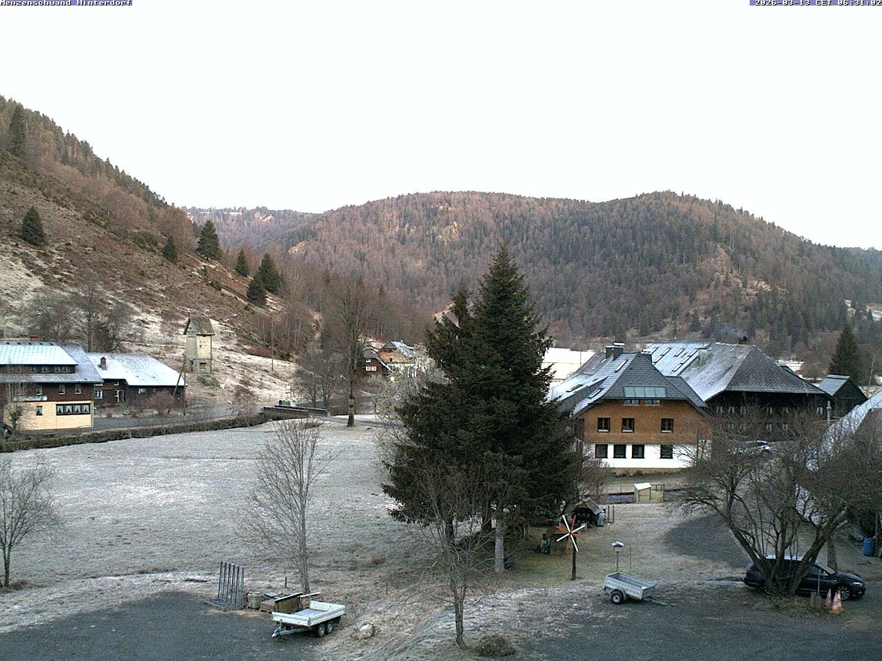 Archiv Foto Webcam Menzenschwand: Hinterdorf