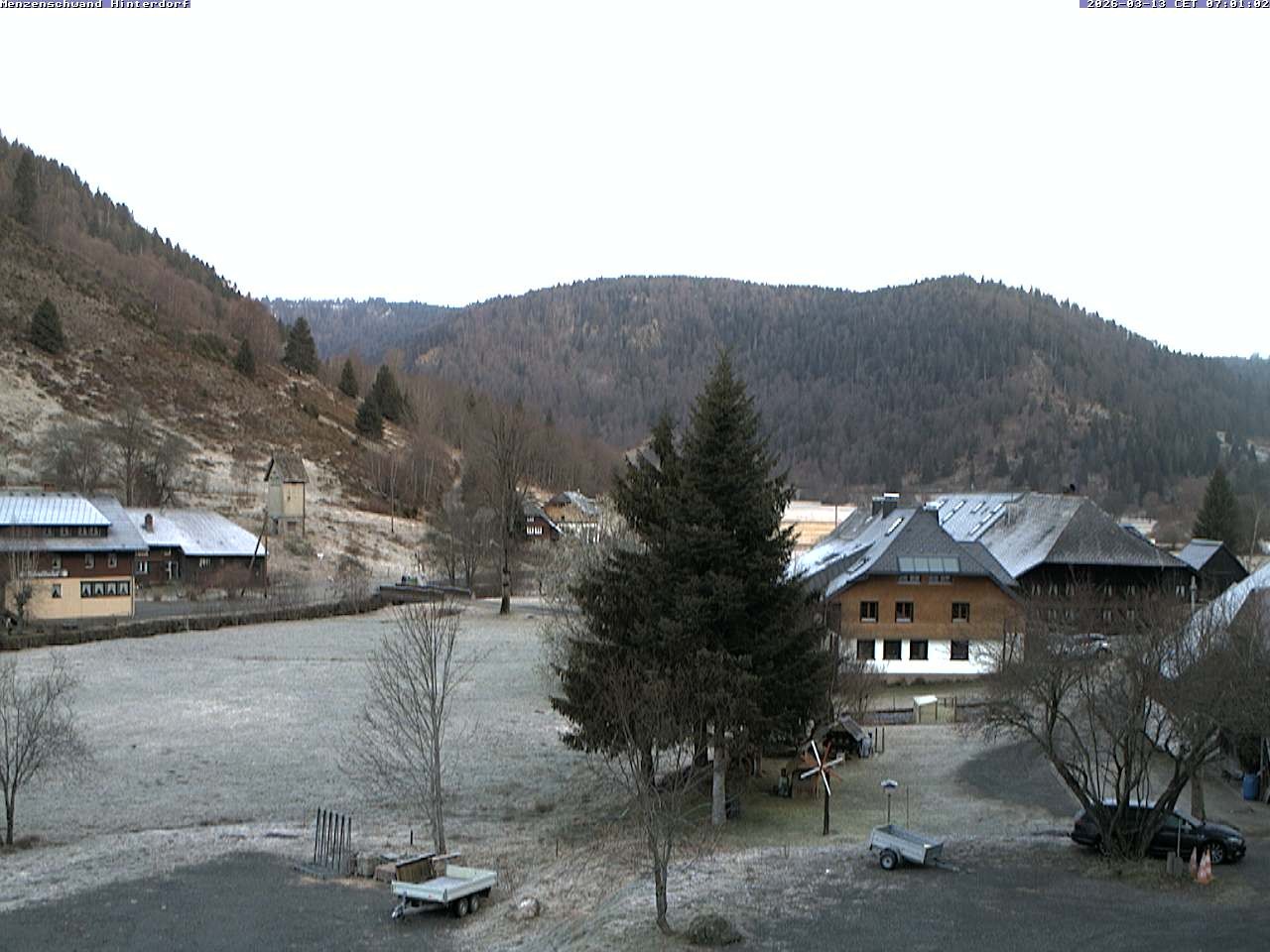 Archiv Foto Webcam Menzenschwand: Hinterdorf