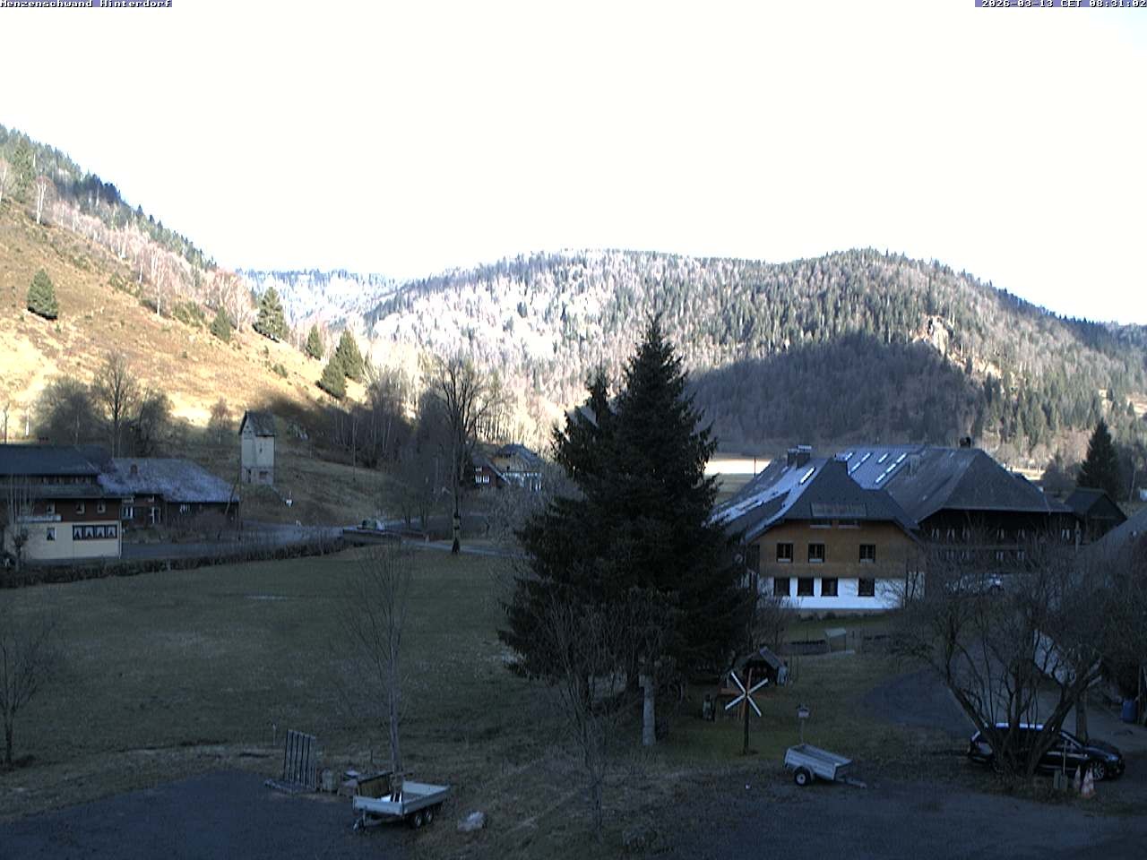 Archiv Foto Webcam Menzenschwand: Hinterdorf