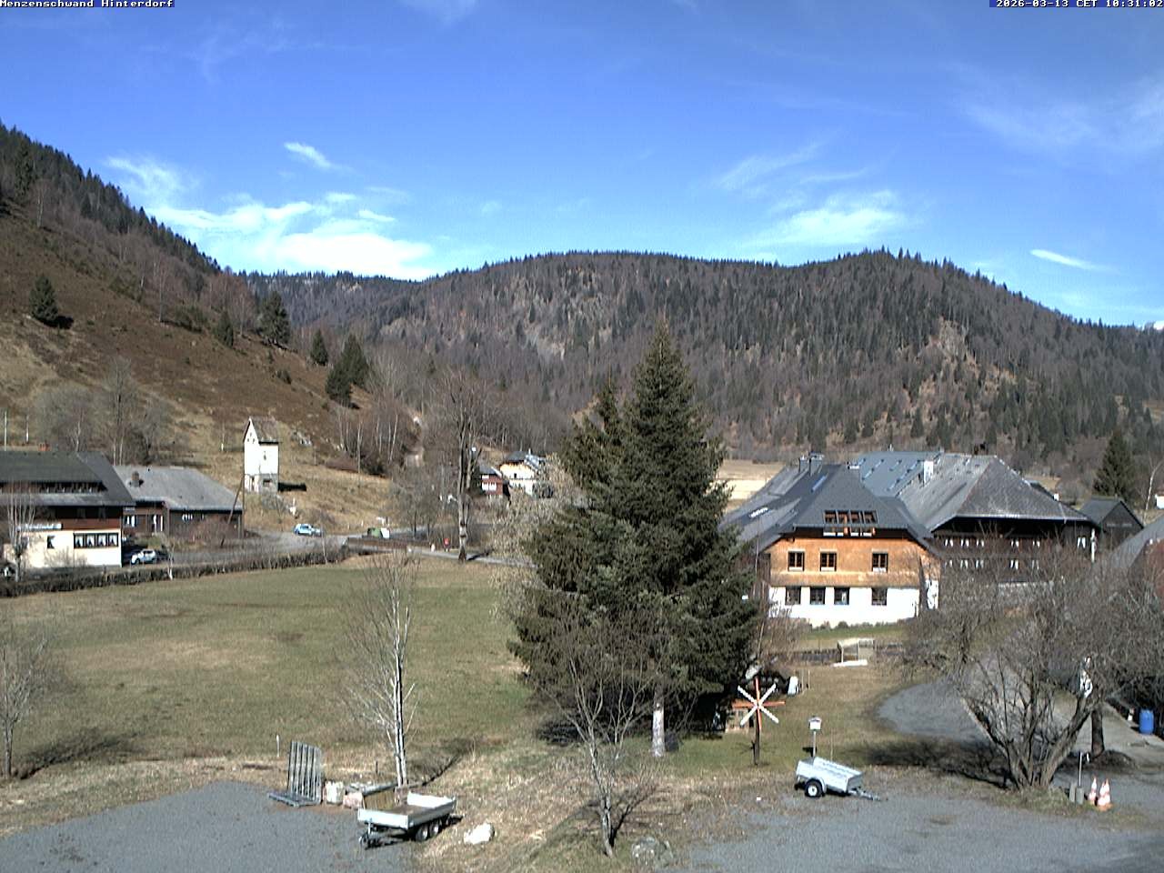 Archiv Foto Webcam Menzenschwand: Hinterdorf