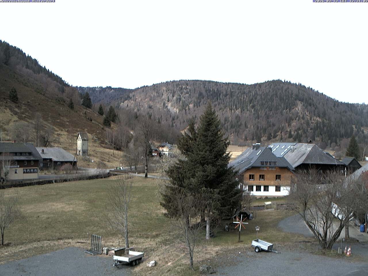 Archiv Foto Webcam Menzenschwand: Hinterdorf