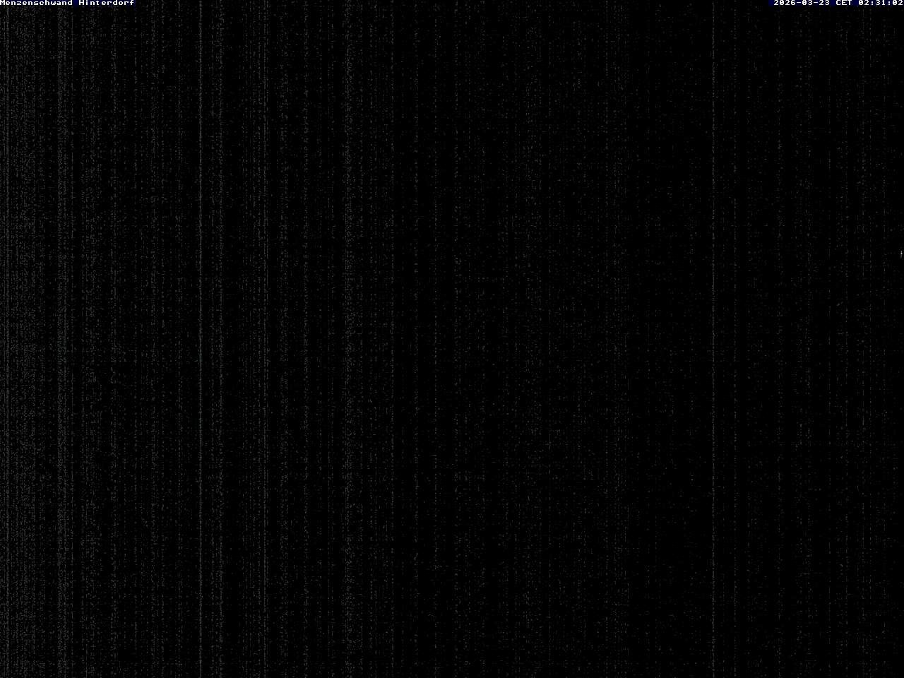 Archiv Foto Webcam Menzenschwand: Hinterdorf