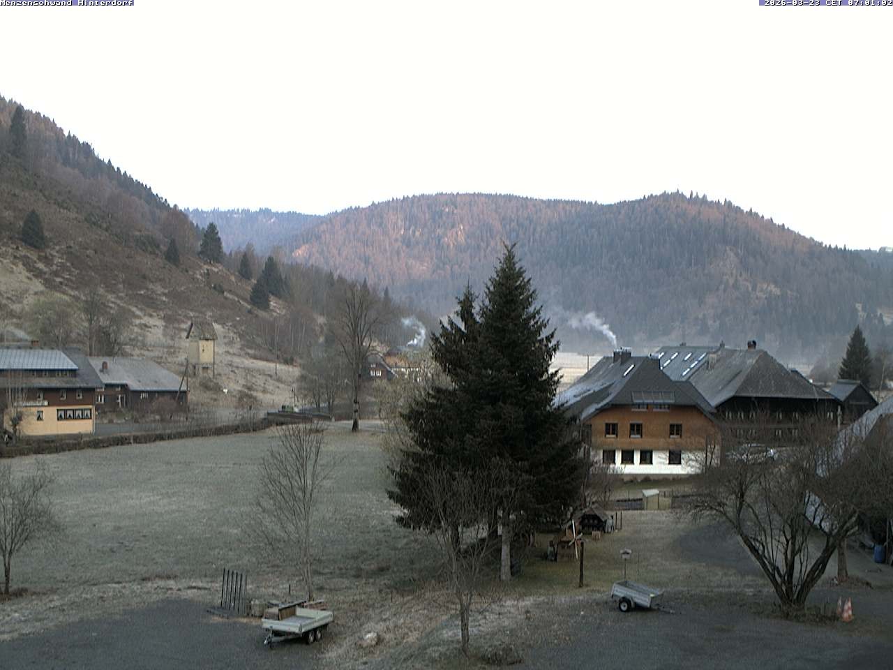 Archiv Foto Webcam Menzenschwand: Hinterdorf