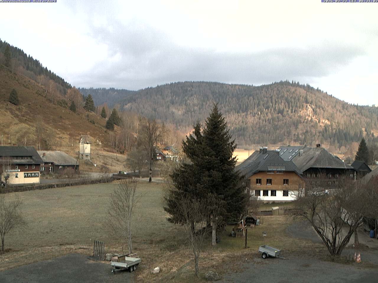 Archiv Foto Webcam Menzenschwand: Hinterdorf