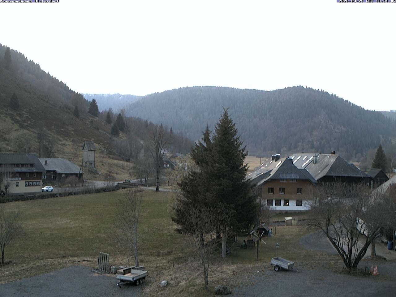Archiv Foto Webcam Menzenschwand: Hinterdorf