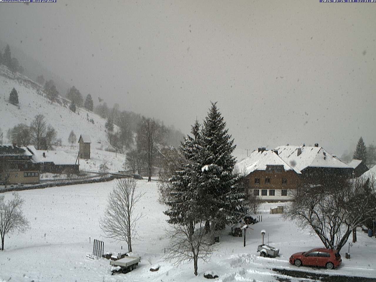 Archiv Foto Webcam Menzenschwand: Hinterdorf