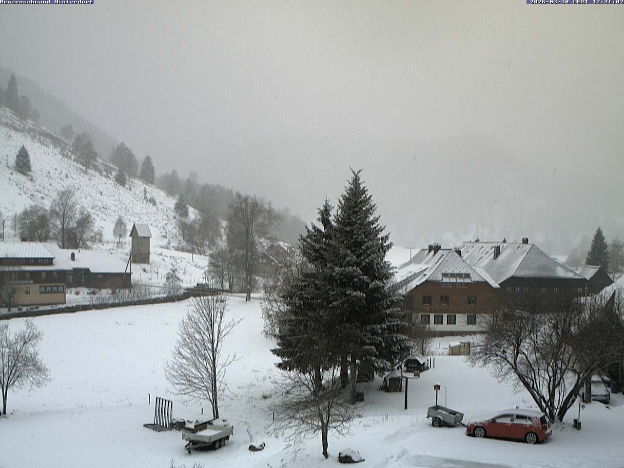 Archiv Foto Webcam Menzenschwand: Hinterdorf