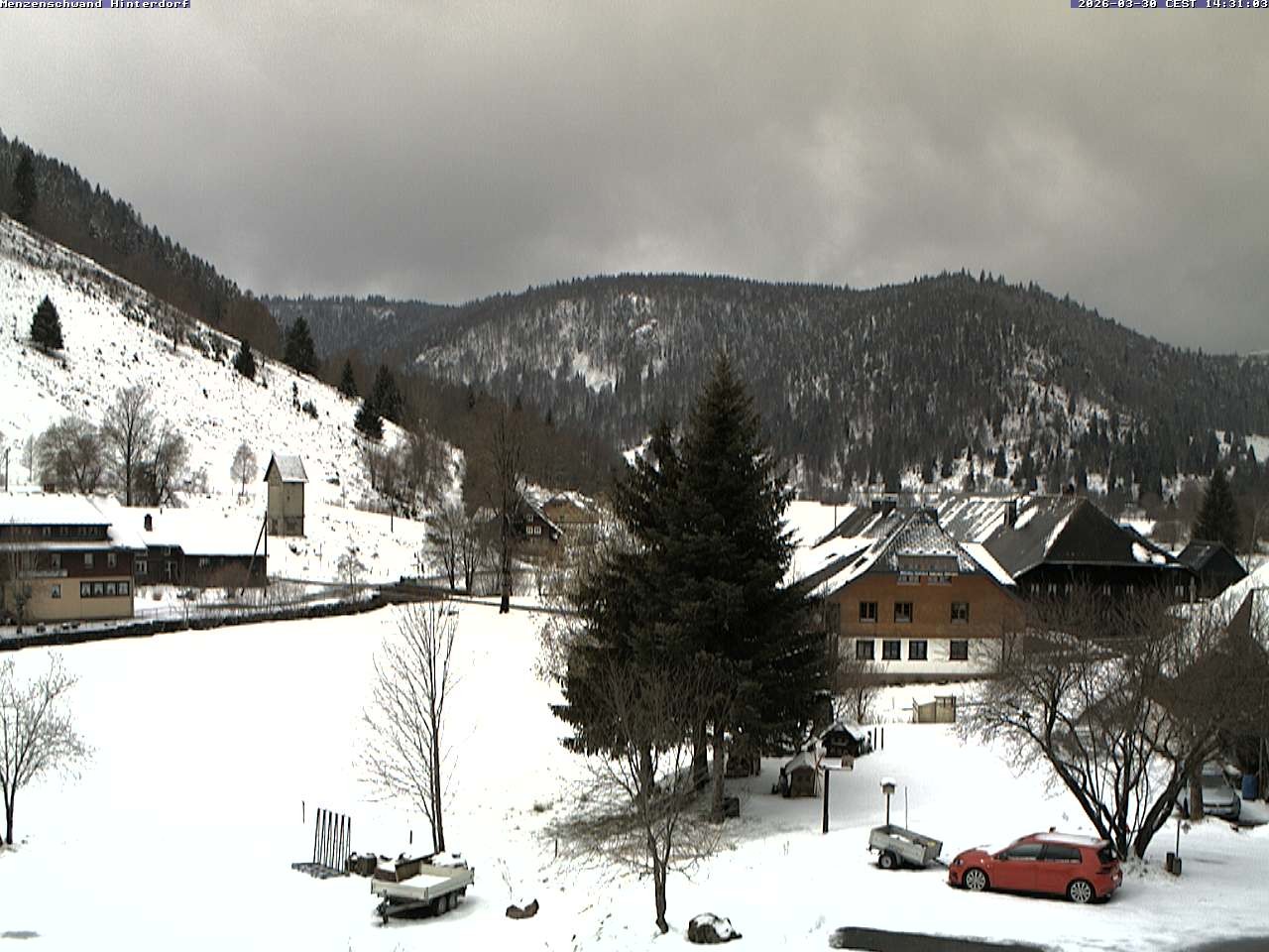 Archiv Foto Webcam Menzenschwand: Hinterdorf
