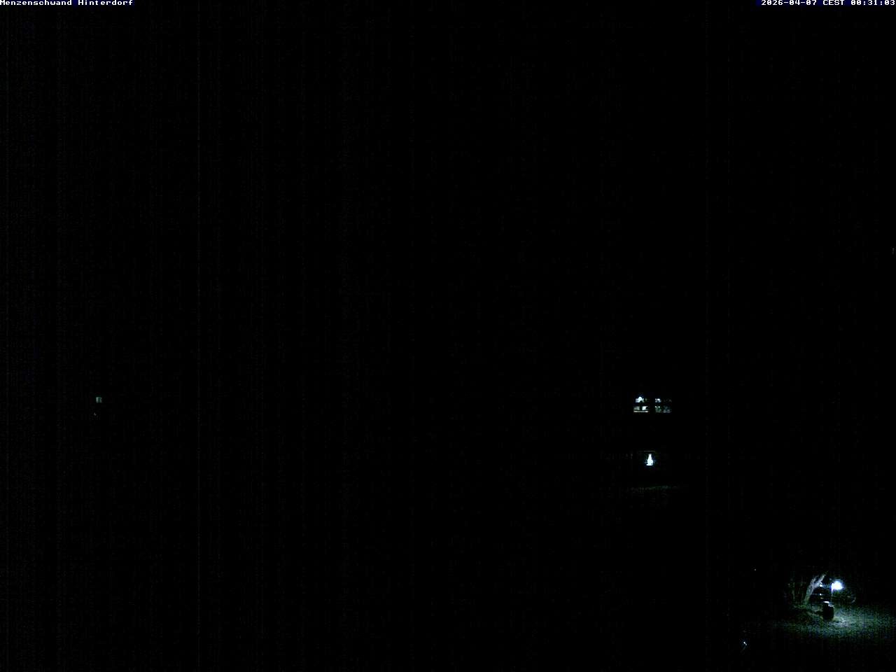 Archived image Webcam Menzenschwand (Hinterdorf)