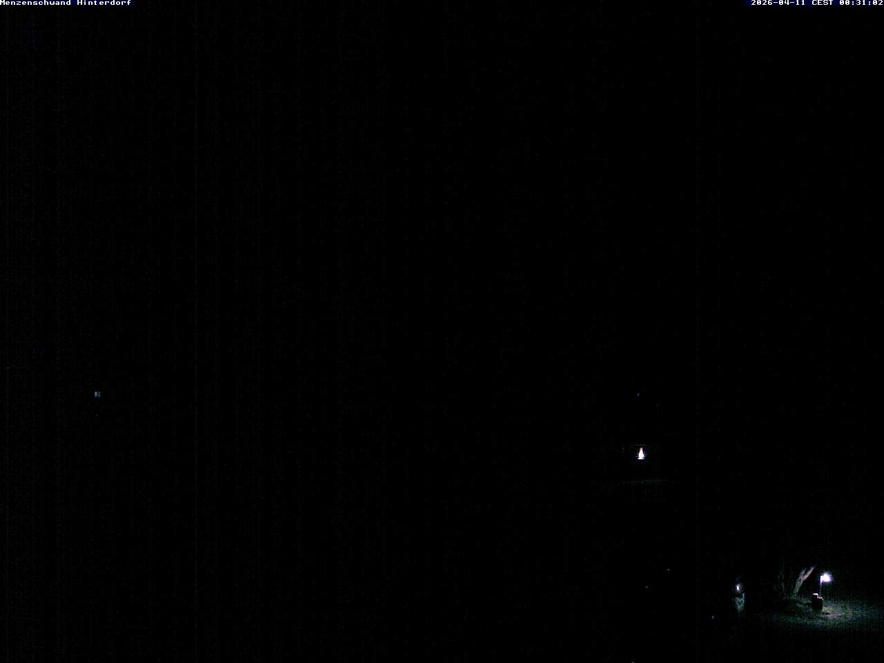 Archived image Webcam Menzenschwand (Hinterdorf)