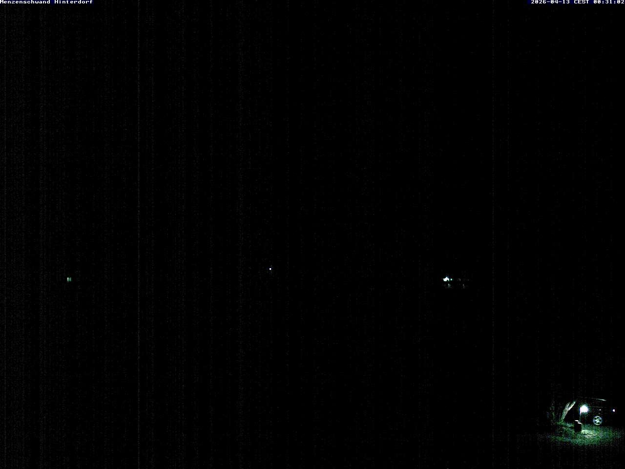 Archived image Webcam Menzenschwand (Hinterdorf)