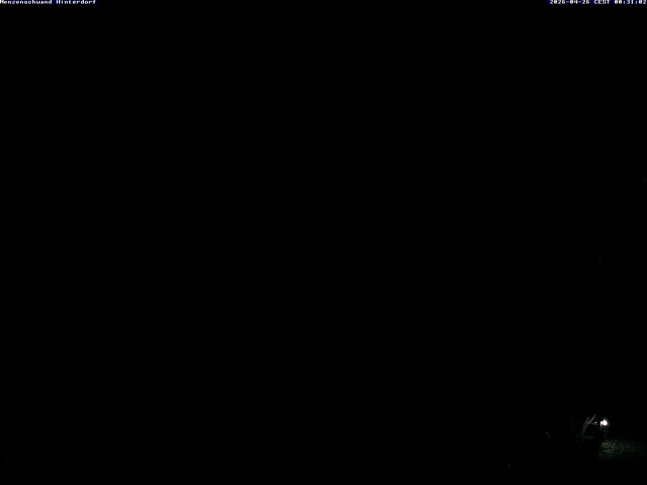 Archived image Webcam Menzenschwand (Hinterdorf)