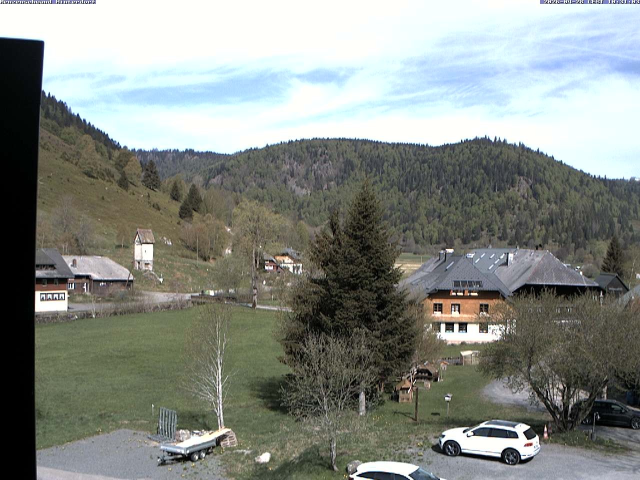 Archiv Foto Webcam Menzenschwand: Hinterdorf