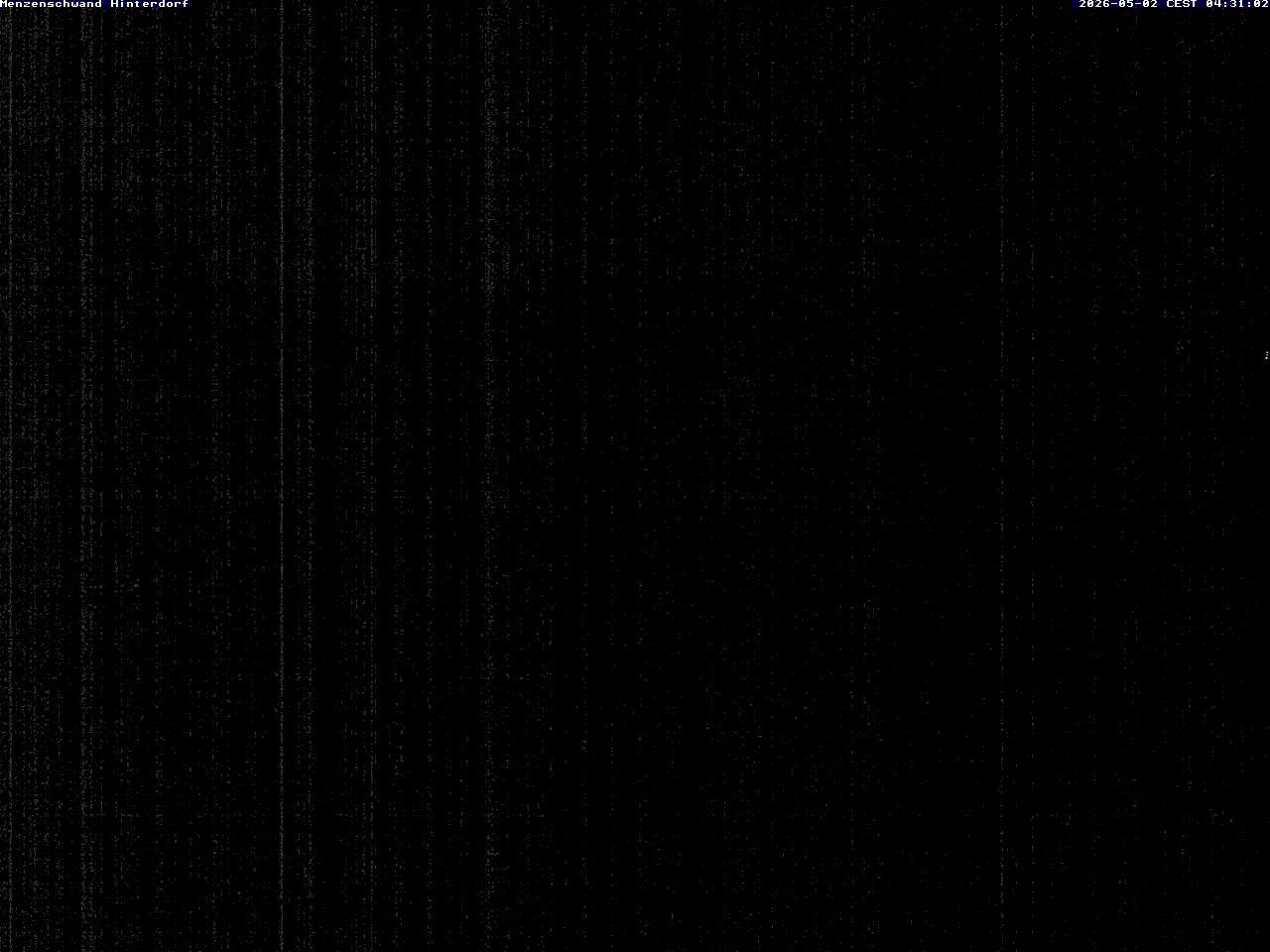 Archived image Webcam Menzenschwand (Hinterdorf)