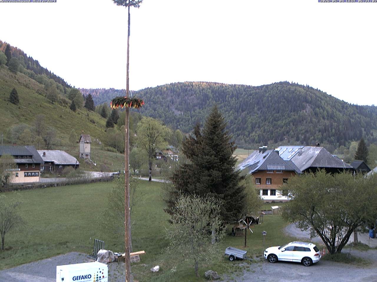 Archiv Foto Webcam Menzenschwand: Hinterdorf