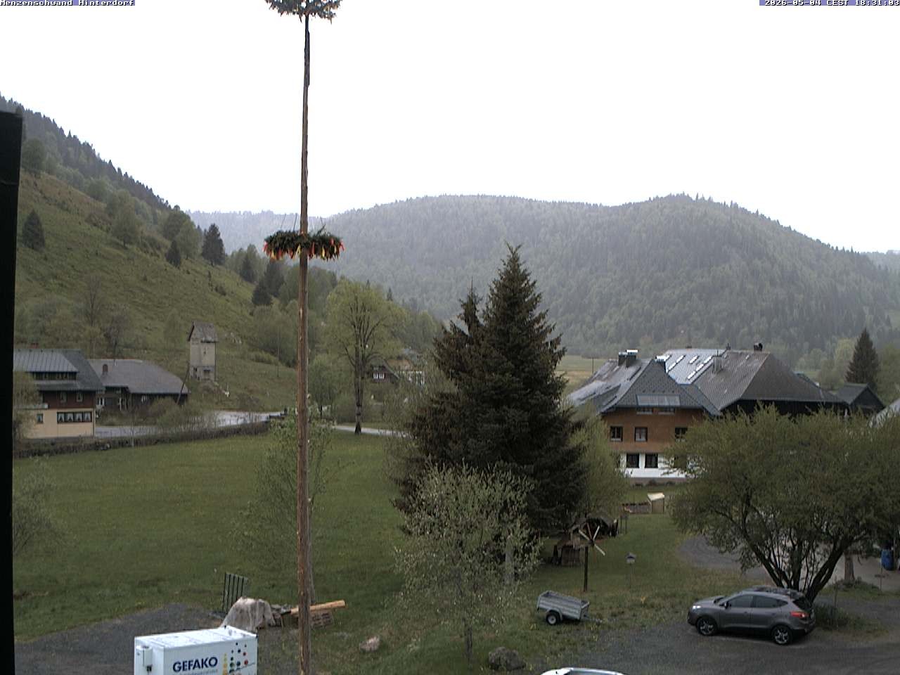 Archiv Foto Webcam Menzenschwand: Hinterdorf