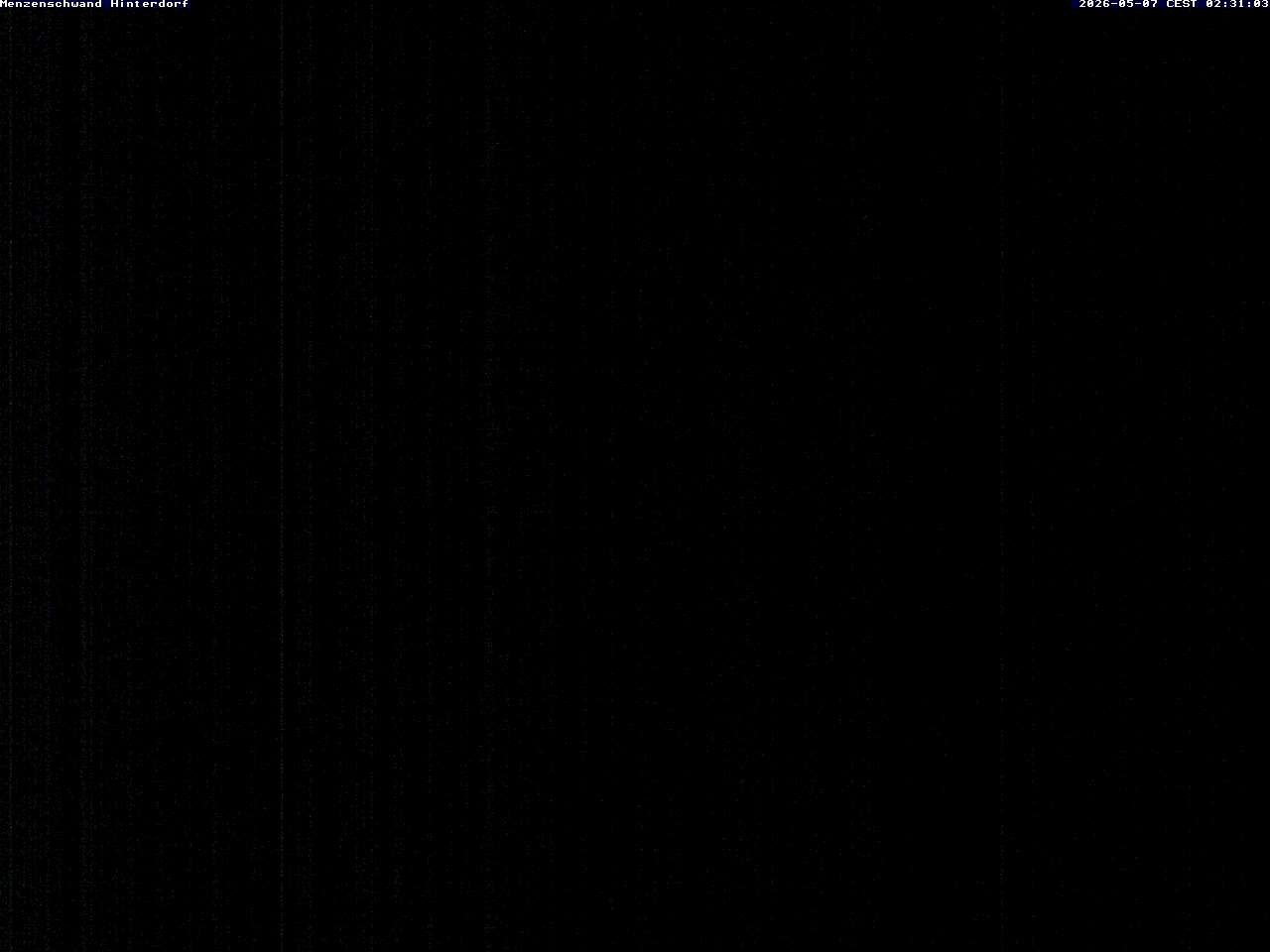Archived image Webcam Menzenschwand (Hinterdorf)