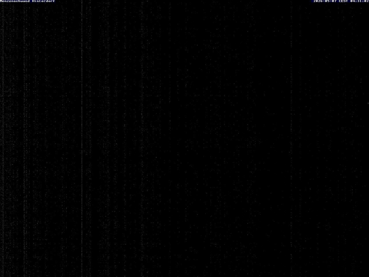 Archived image Webcam Menzenschwand (Hinterdorf)
